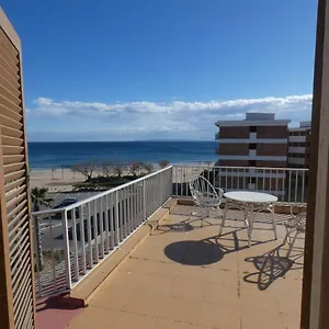 Atico Con Vista Mar. 50 M De La Playa - Casa Nova 13 Roses